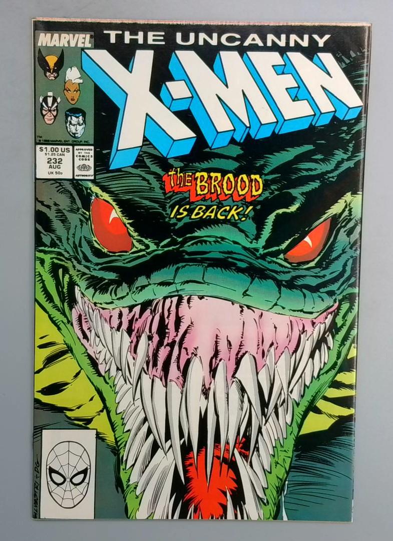 Uncanny X-Men #232 NM Brood Marvel 1988 TW1