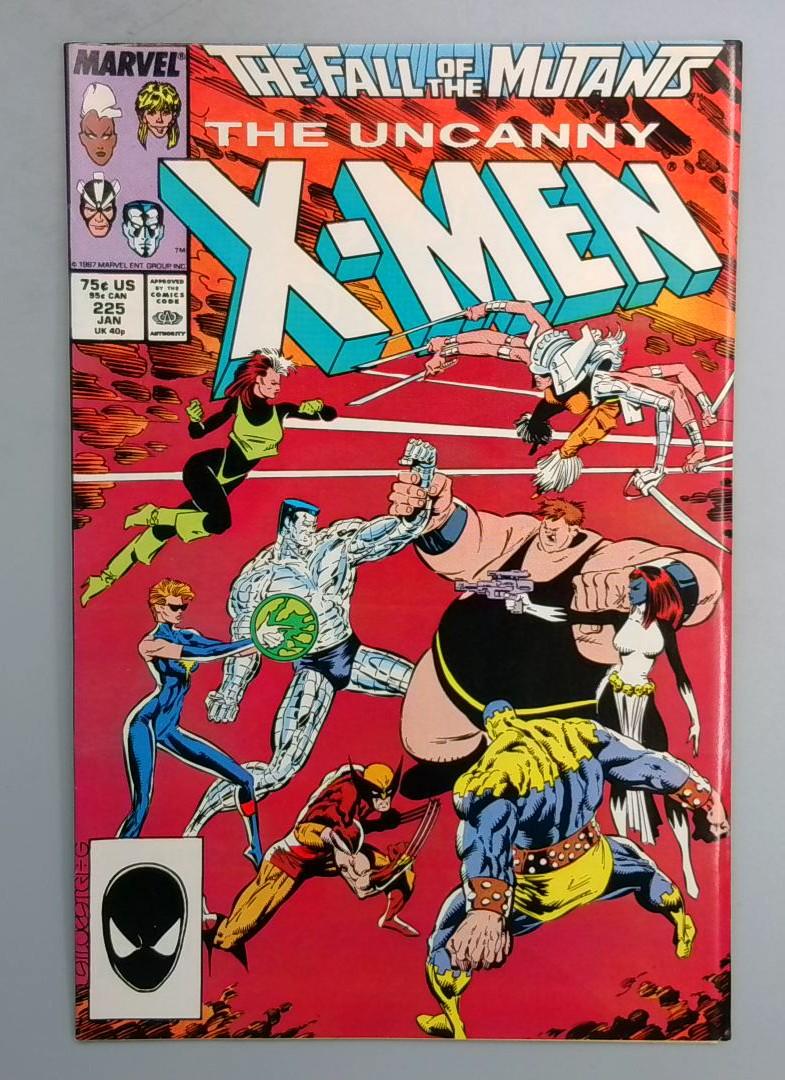 Uncanny X-Men #225 VF First Roma Marvel 1988 TW1