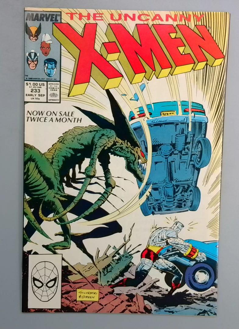 Uncanny X-Men #233 NM Marvel 1988 TW1