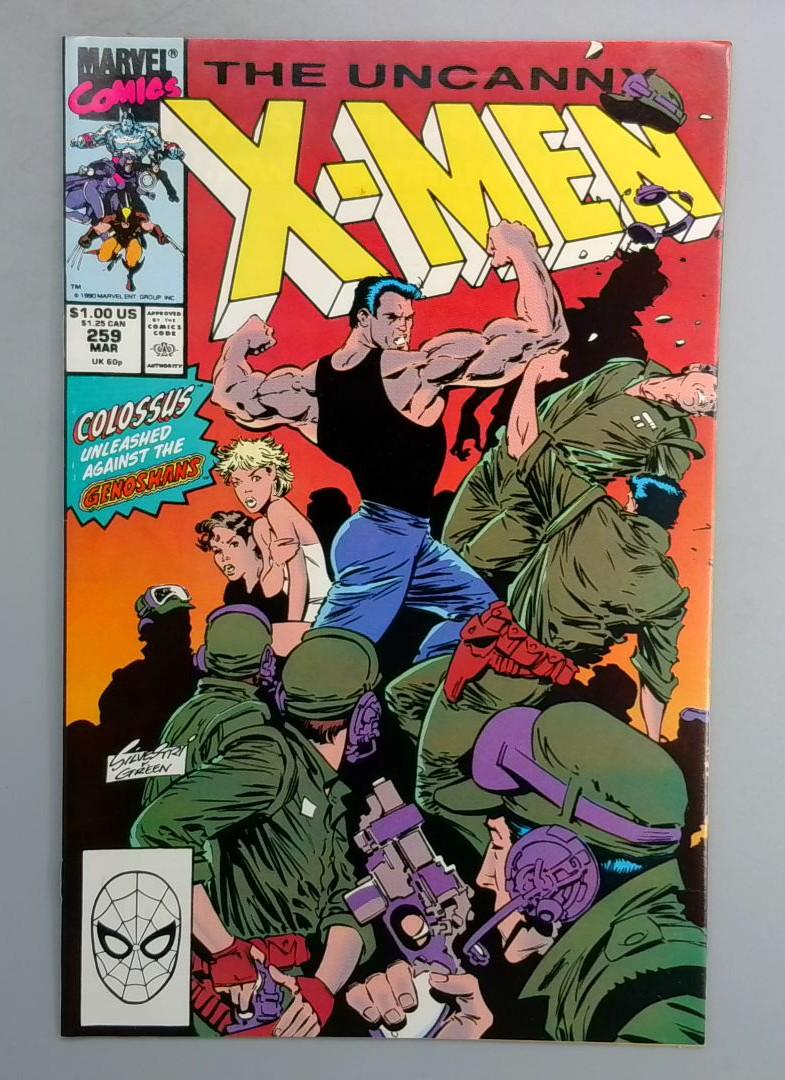 Uncanny X-Men #259 NM Marvel 1990 TW1