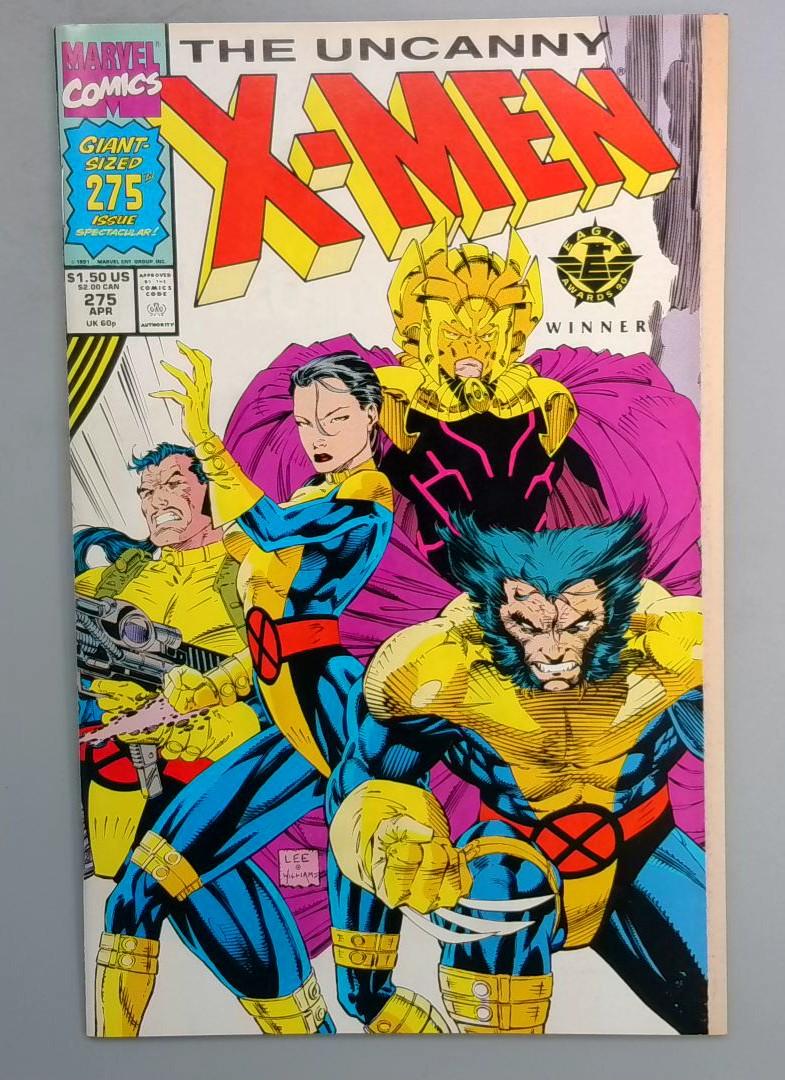 Uncanny X-Men #275 NM Gatefold Cover Marvel 1991 TW1