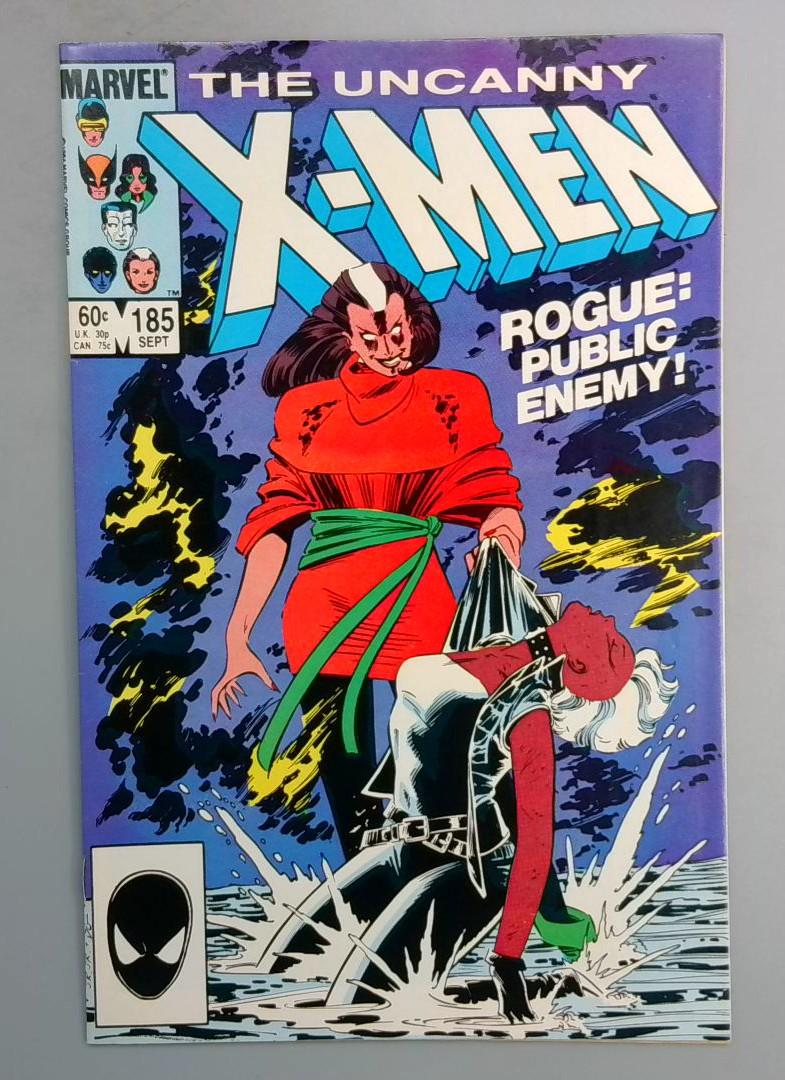 Uncanny X-Men #185 VF+ Marvel 1984 TW1