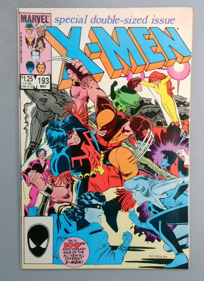 Uncanny X-Men #193 VF+ 1st Firestar, Warpath MArvel Comics 1985 TW1