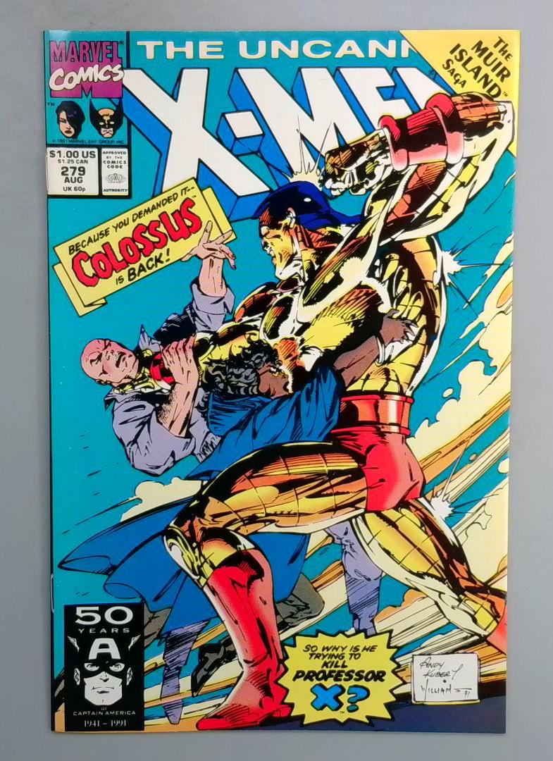 Uncanny X-Men #279 NM- Marvel 1991 TW1