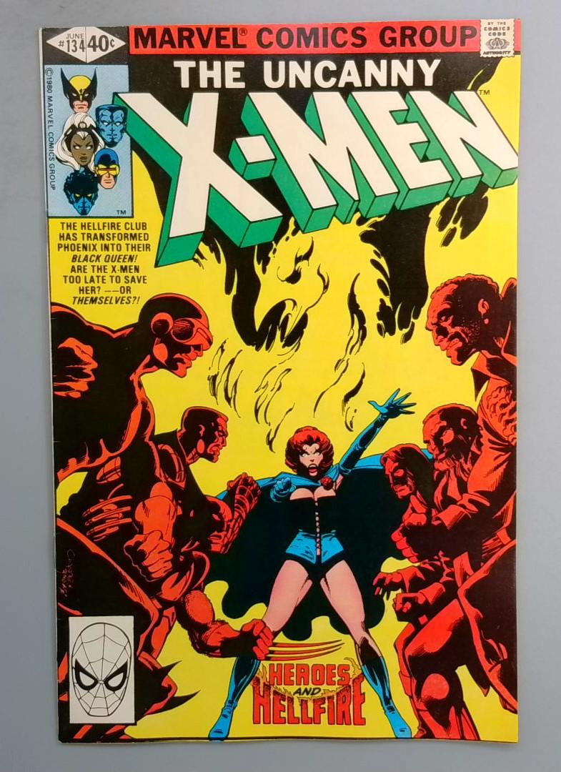 Uncanny X-Men #134, VF+ 1st Dark Phoenix Marvel Comics, 1980 TW1