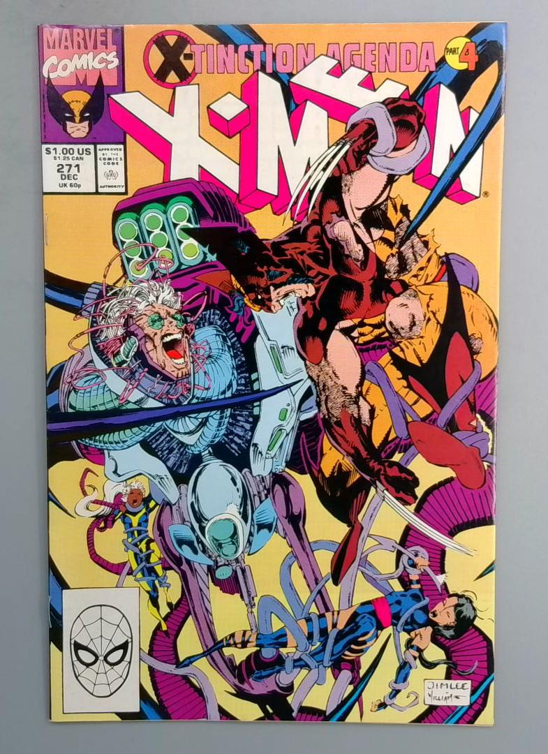 Uncanny X-Men #271 VF+ X-Tinction Agenda Part 4 Marvel 1990 TW1