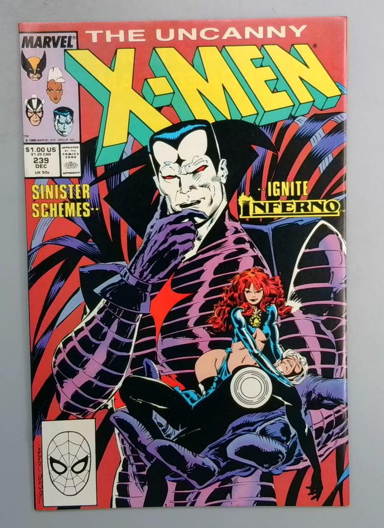 Uncanny X-Men #239 NM- 2nd Mr. Sinister Marvel 1988 TW1