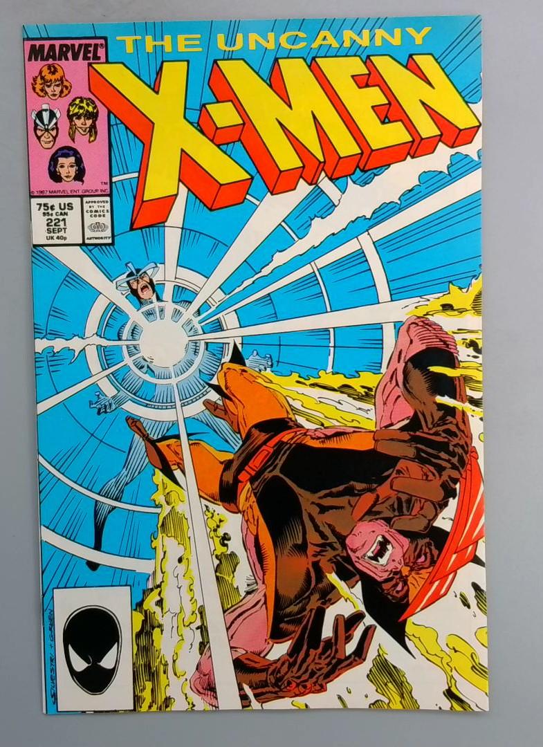 Uncanny X-Men #221 NM- 1st Mr. Sinister Marvel Comics 1987 TW1