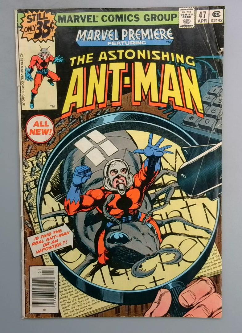 Marvel Premiere #47 1st Scott Lang as Ant-Man Marvel 1979 FE1