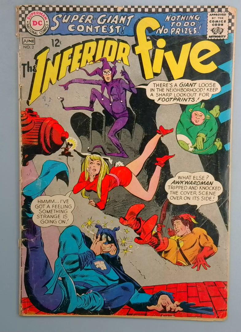 INFERIOR FIVE #2 DC 1967 FE1