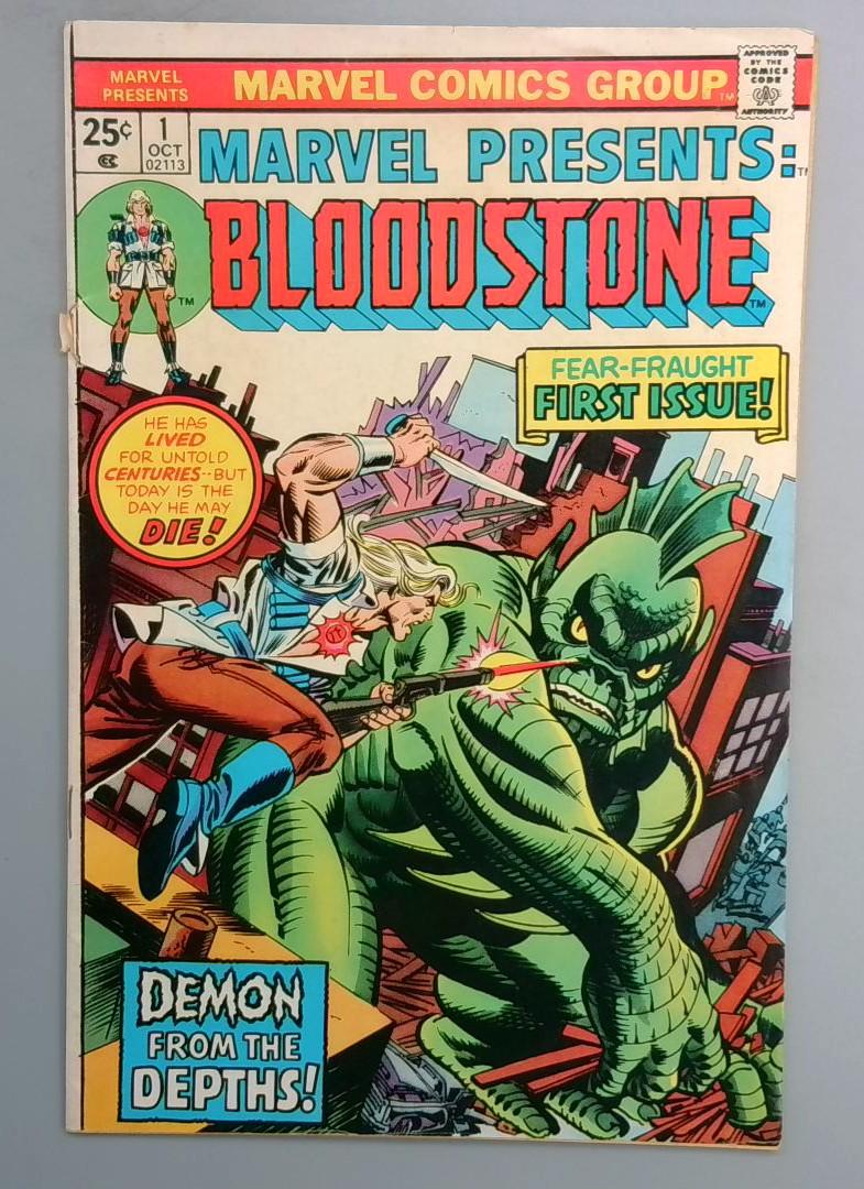 MARVEL PRESENTS #1 1st Bloodstone Marvel 1975 FE1