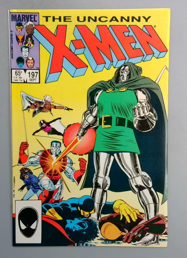 Uncanny X-Men #197 NM Doctor Doom Marvel 1985 FE1