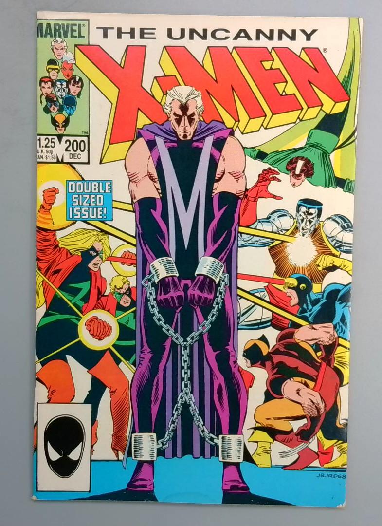 Uncanny X-Men #200 Madelyne Pryor goes into labor Marvel 1986 FE1