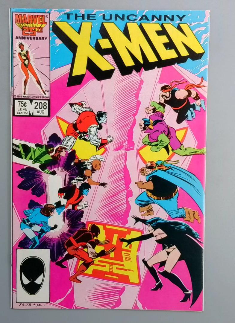 Uncanny X-Men #208 NM Marvel Comics 1987 FE1
