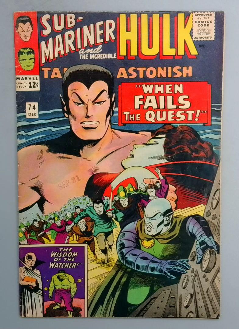 Tales to Astonish #74 FN Marvel 1965 FE1