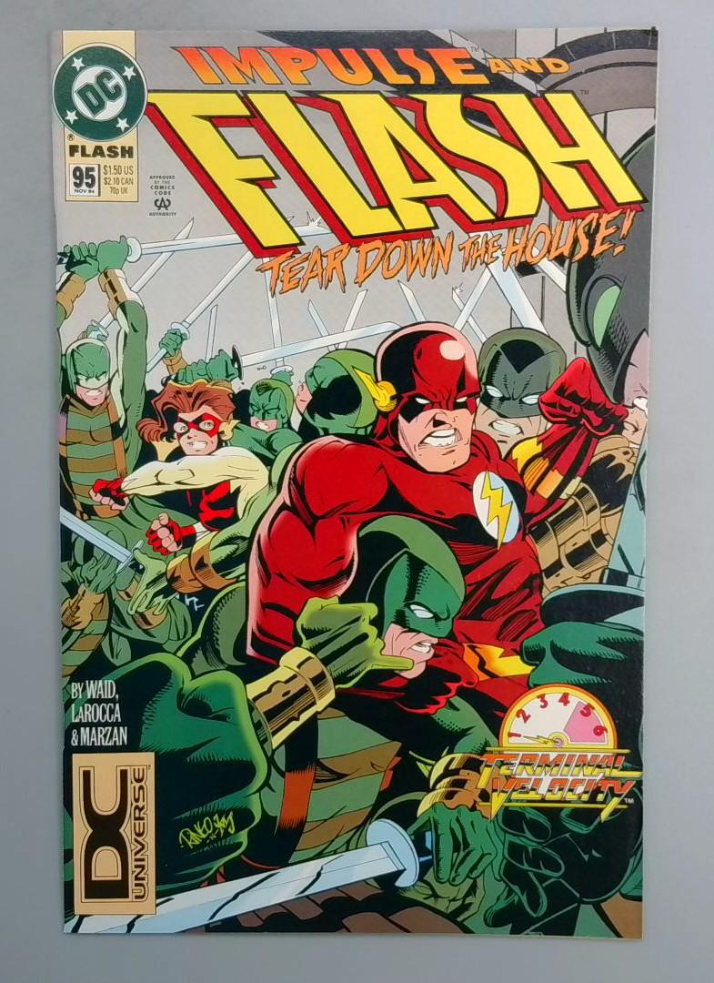 Flash #90 NM DC Universe Logo Universe DC 1994 FE1