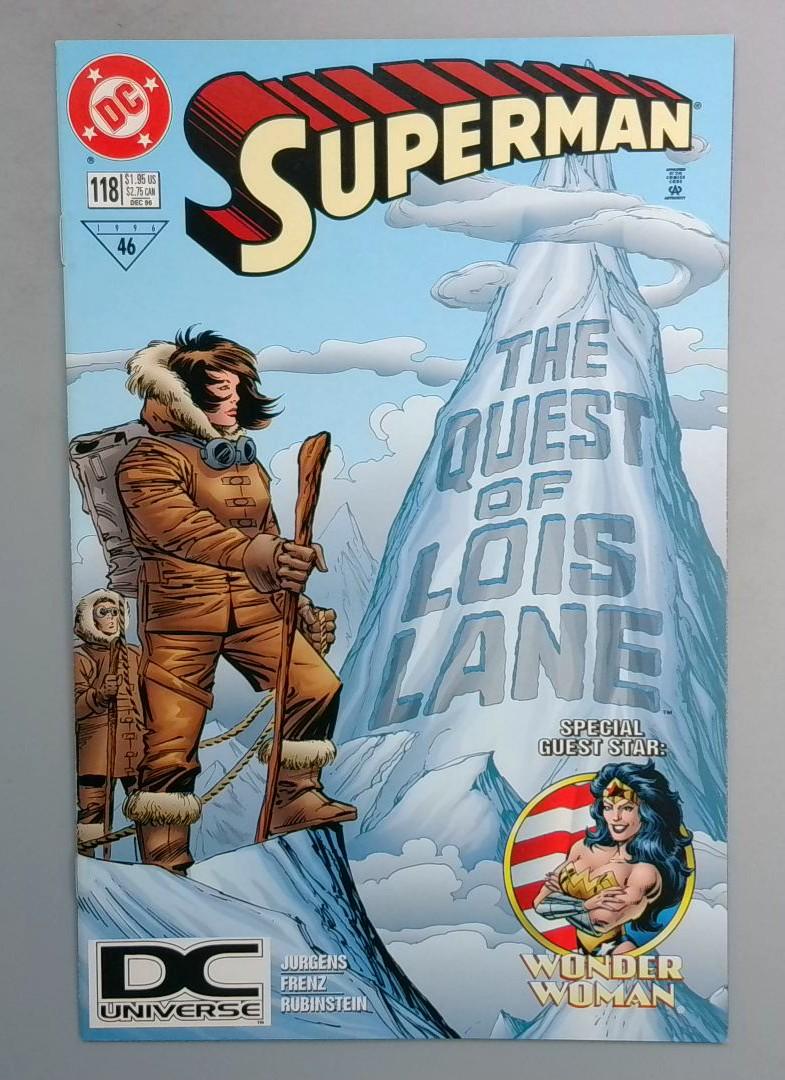 Superman #118 NM DC Universe Logo DC Comics, 1996 FE1