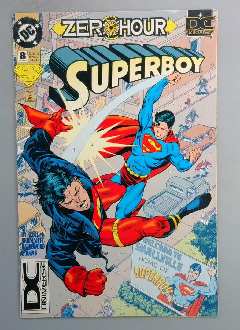 Superboy #8 VF DC Universe Logo DC 1994