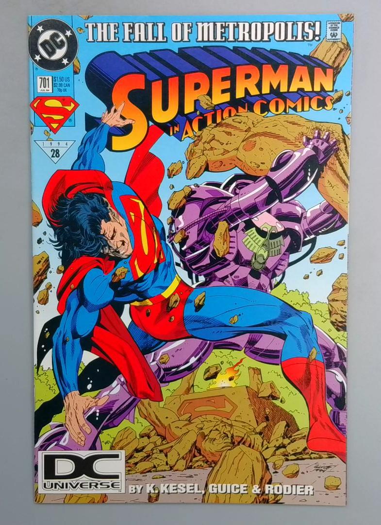 Action Comics #701 NM DC Universe Logo DC 1994 FE1