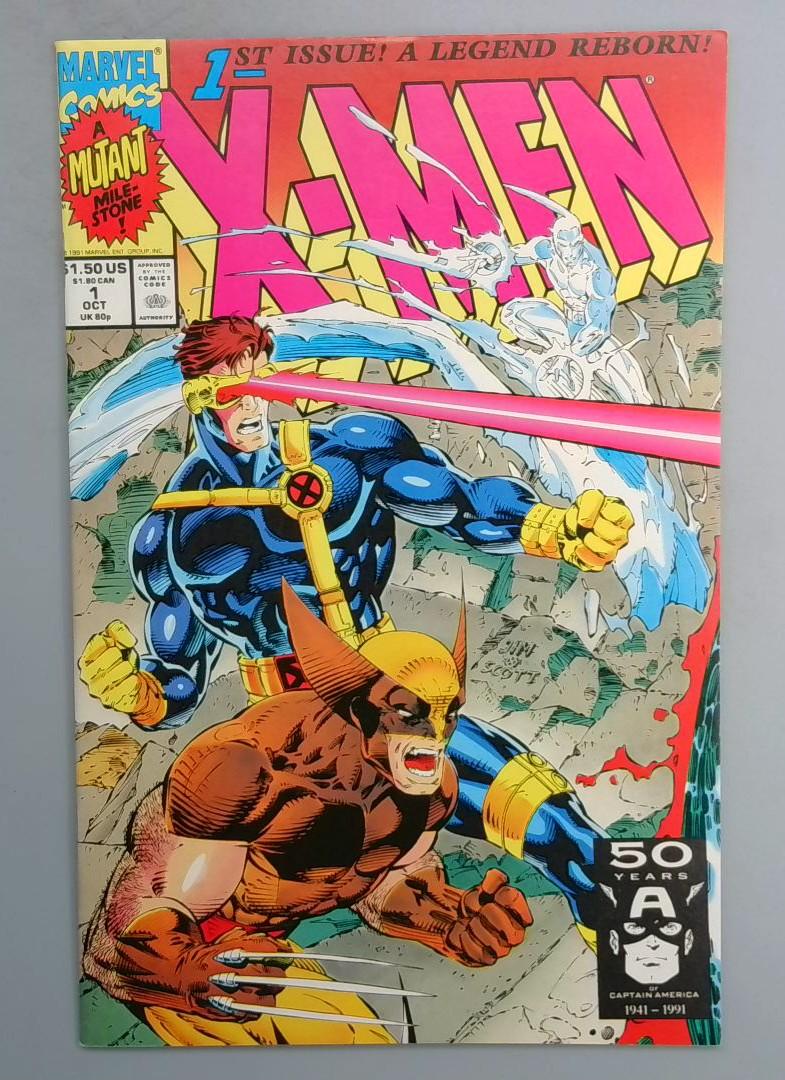 X-Men #1 VF+ Omega Red Pin Up Marvel 1992 FE1