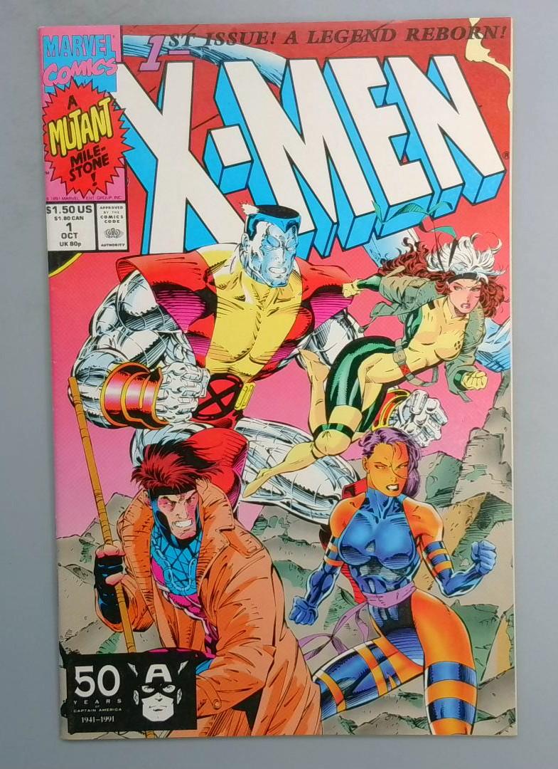 X-Men #1 NM- Cover B Variant Marvel Comics 1991 FE1