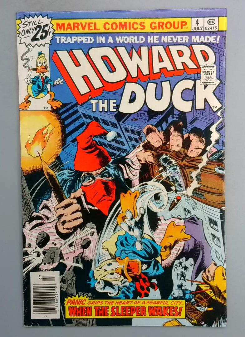 HOWARD THE DUCK #4 FN Marvel 1976  