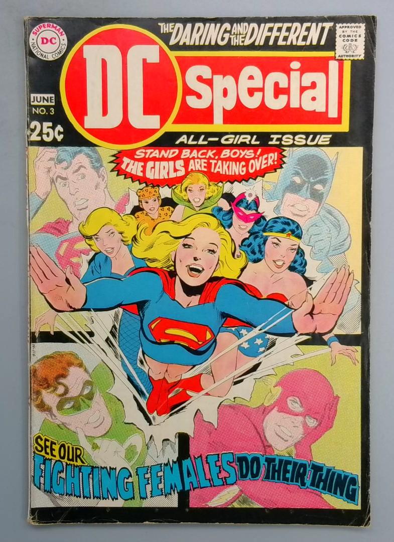 DC SPECIAL #3 VG+ All Girl Special DC 1969 JR1