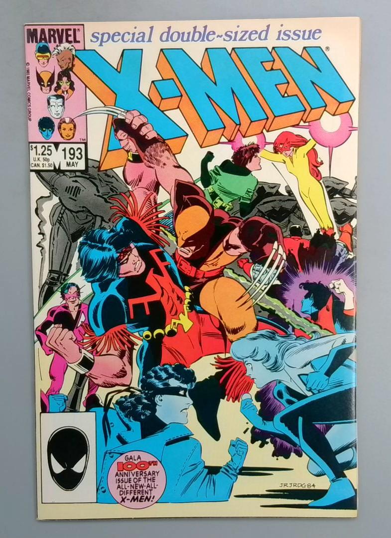 Uncanny X-Men #193 NM 1st Warpath Marvel Comics 1985 JR1