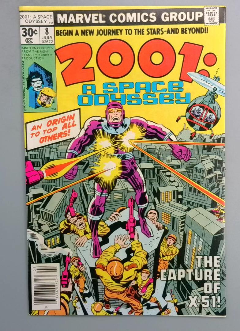 2001: A Space Odyssey #8 VF 🔥 1st Machine Man Marvel 1977 