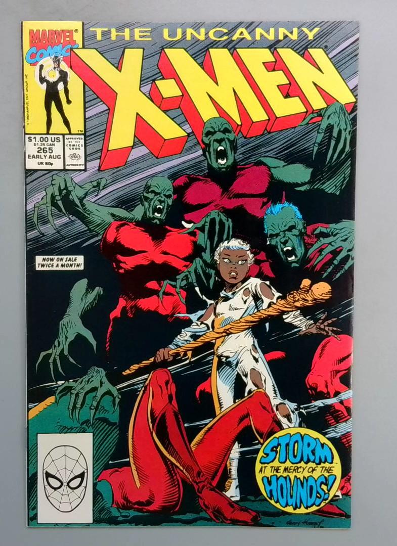 Uncanny X-Men #265 NM- Marvel 1990 JR1