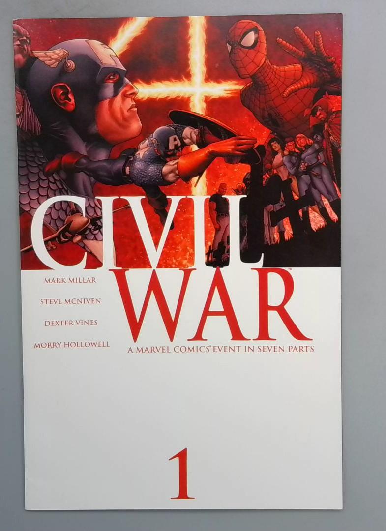 CIVIL WAR #1 VF+ Death of New Warriors Marvel 2006