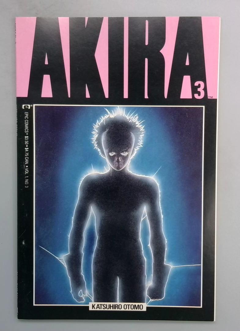Akira #3, VF Katsuhiro Otomo, Epic/Marvel Comics 1988