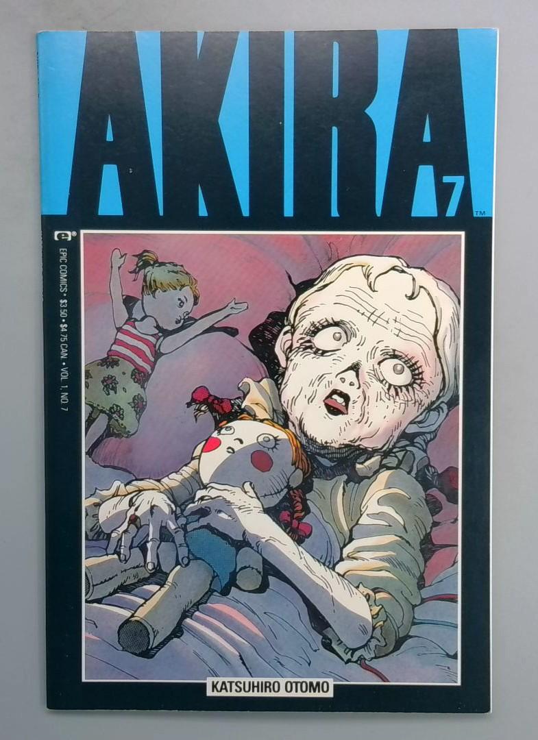 Akira #7, NM- Epic Marvel Comics, 1989