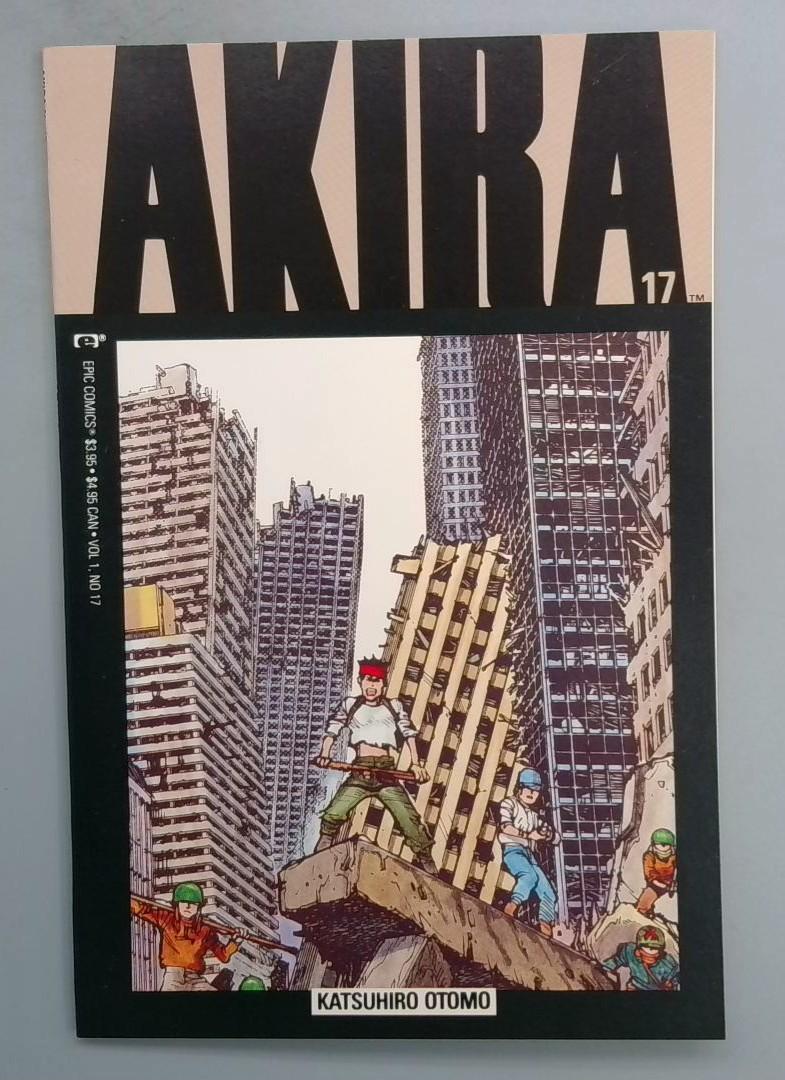 Akira #17, NM Epic Marvel Comics, 1989