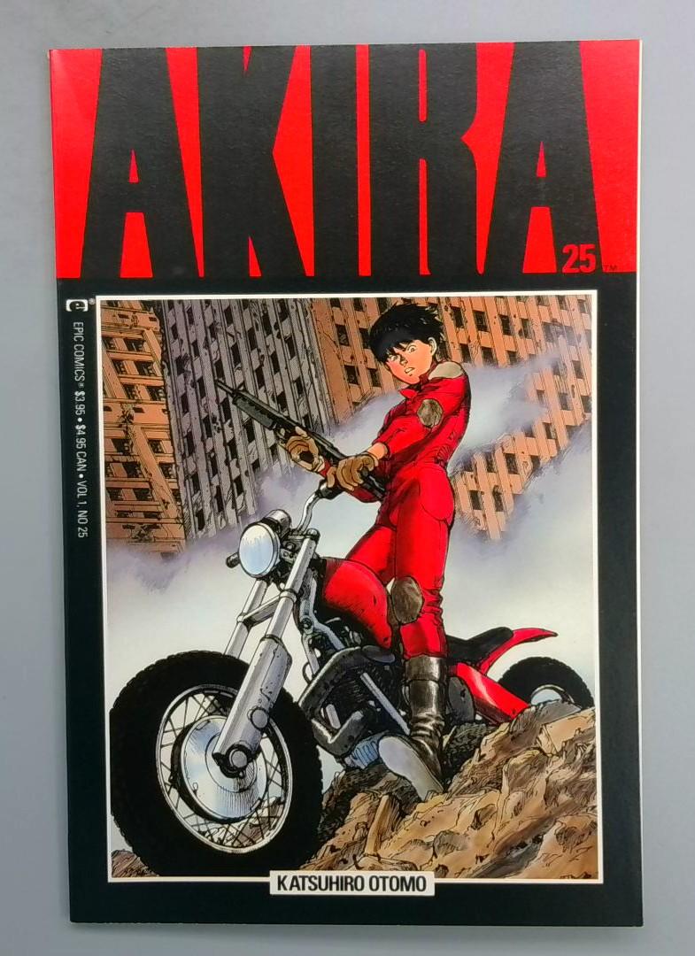 Akira #25, NM Katsuhiro Otomo, Epic Marvel Comics 1990