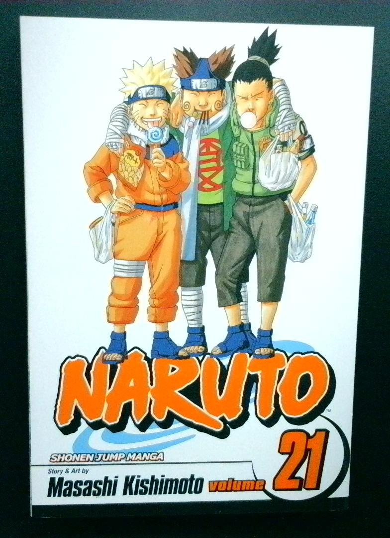 Naruto #21, Shonen Jump Manga, Viz Media