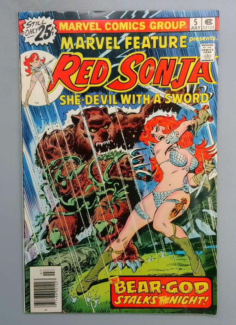 Marvel Feature #5 FN Marvel 1976 SN1