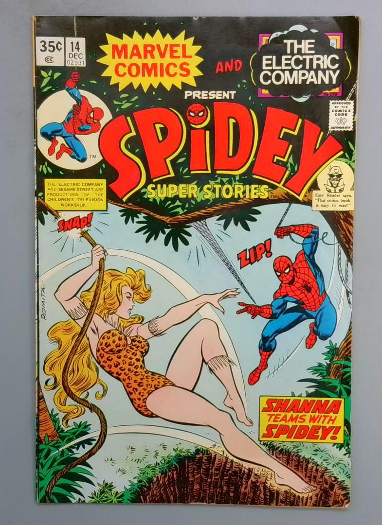 Spidey Super Stories #14 FN- Marvel 1975 SN1