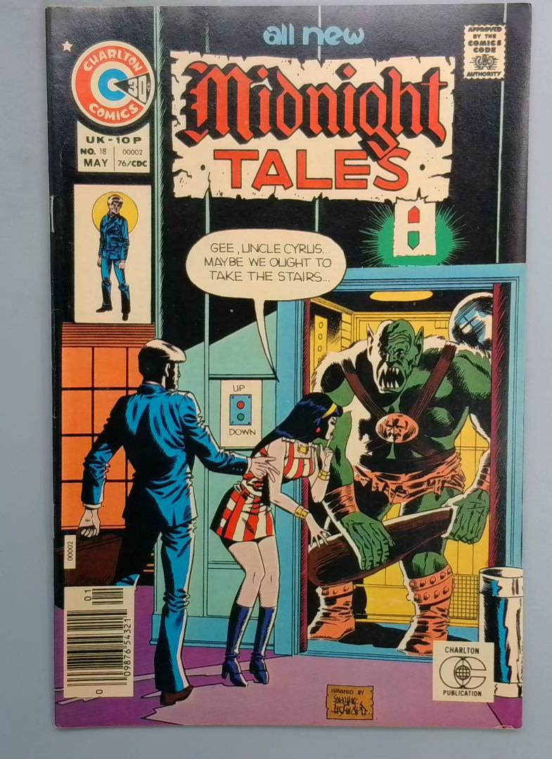 Midnight Tales #18 VF Charlton 1976 SN1