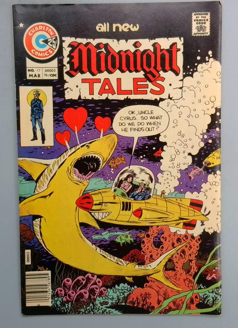 MIDNIGHT TALES #17 FN Charlton 1976 SN1
