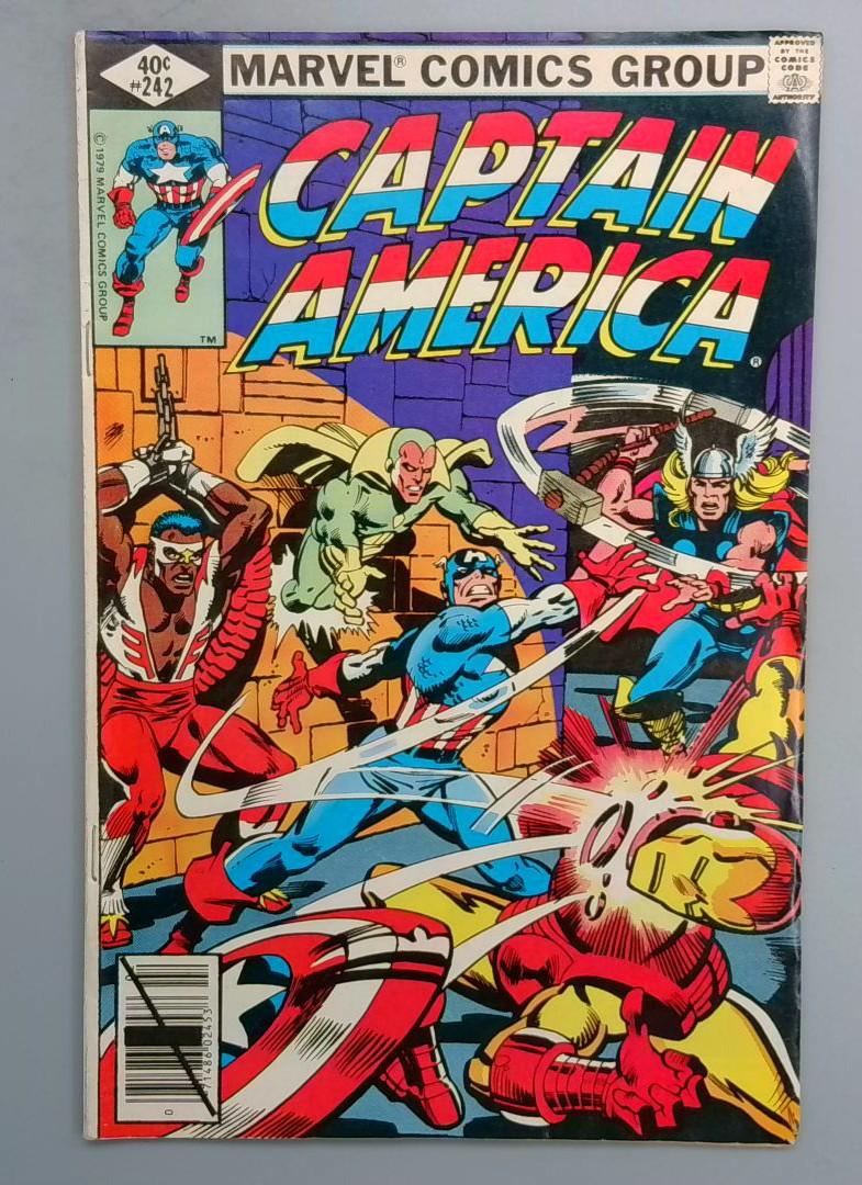 Captain America #242 FN Marvel 1980 SN1