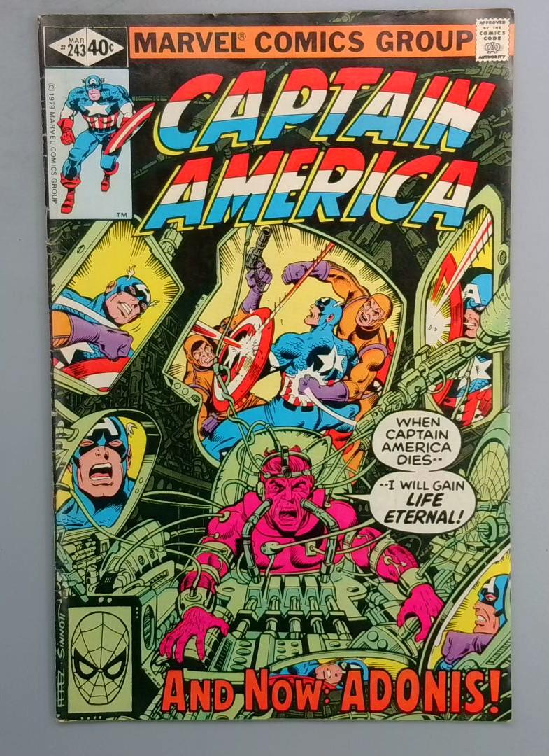 CAPTAIN AMERICA #243 Marvel 1980 SN1