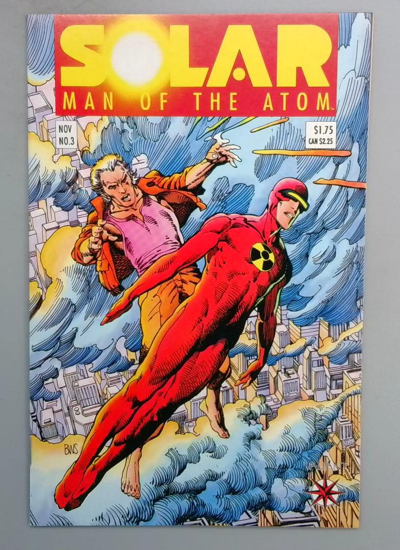 Solar Man of the Atom #3 VF/NM 1st Toyo Harada Valiant 1991 JR1