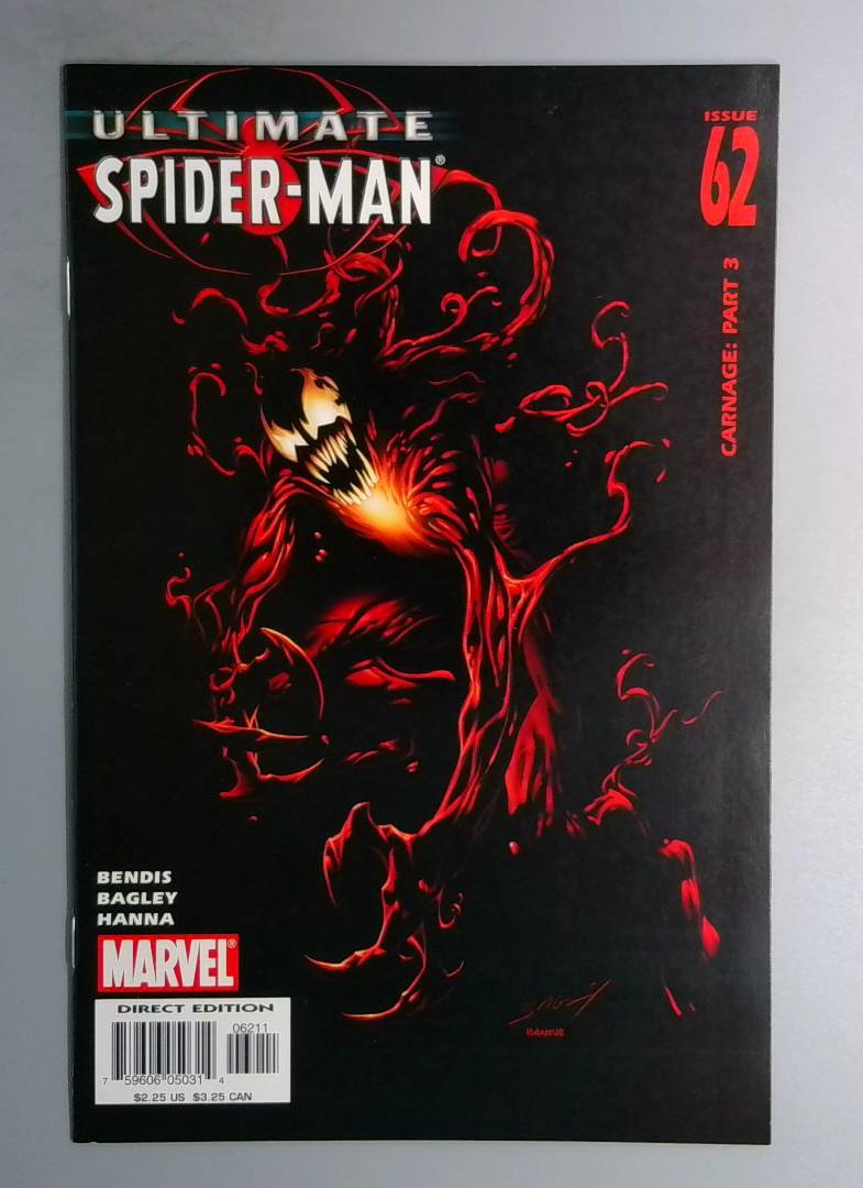 Ultimate Spider-Man #62 NM 1st Full App Ultimate Carnage Marvel 2004 JR1