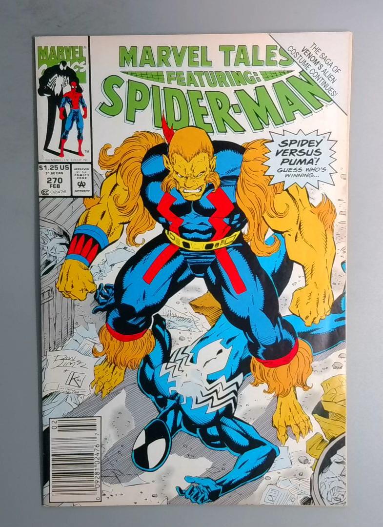 Marvel Tales #270, Newsstand Marvel, 1989