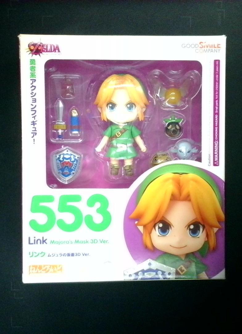 Link Majora's Mask 3D Ver., The Legend of Zelda, Good Smile Company, 553 -USED