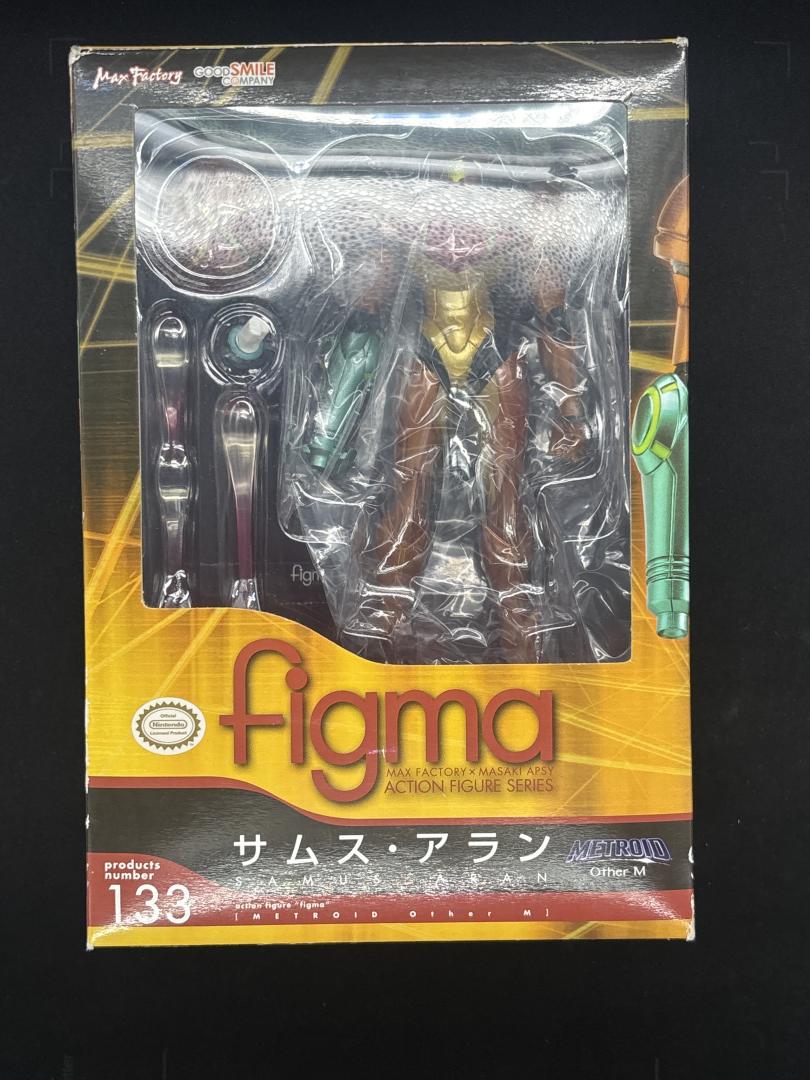 Samus Aran, Metroid, Figma, 2010 -OPEN BOX