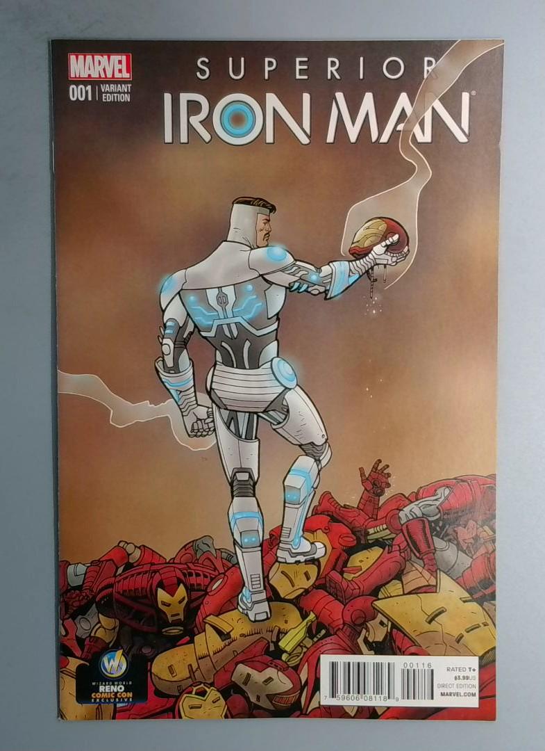 Superior Iron Man #1 NM Reno Comic ConVariant Edition, Marvel 2014