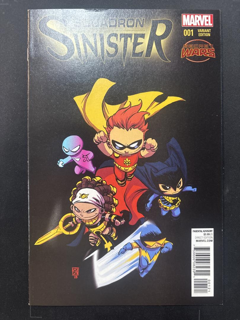 Squadron Sinister #1, VF Scottie Young Variant Edition, Marvel, Secret Wars