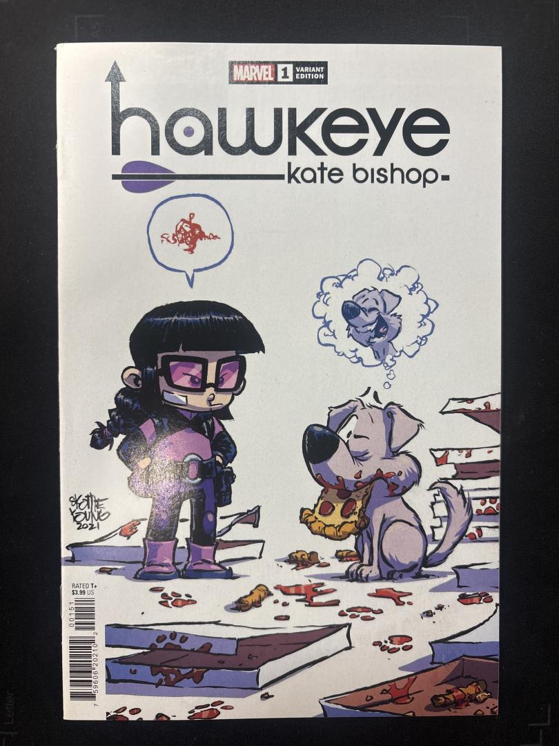 Hawkeye: Kate Bishop #1,NM Scottie Young Variant Edition, Marvel, 2021